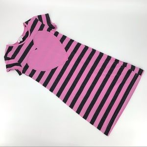 Joah Love Pink and Grey Striped Dress, 14